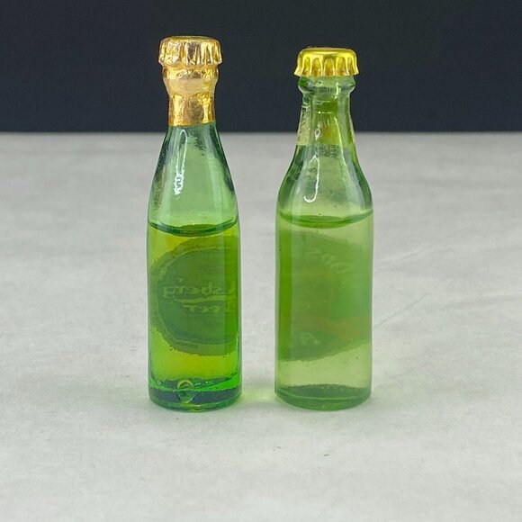 Vintage Carlsberg Beer and Moosehead Beer  3" Bottle Lot of 2 - Picture 5 of 11